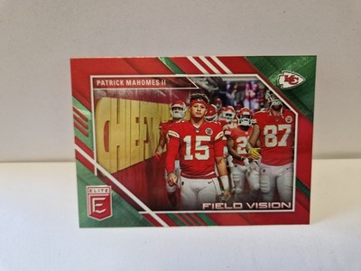 2023 Panini Donruss Elite - Field Vision Green - Patrick Mahomes