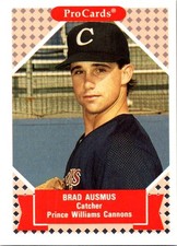 1991-92 ProCards Tomorrow's Heroes #120 Brad Ausmus