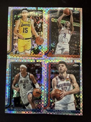 2025-26 Topps Chrome Basketball X FRACTOR - Pick A Card BUY MORE SAVE $