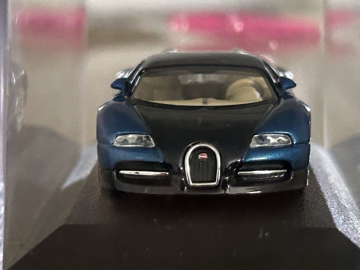 AUTOart Bugatti EB 16.4 Veyron Showcar 1:64 Brilliant Blue/Black