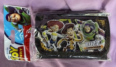 Disney Toy Story Woody, Jessie & Buzz Lightyear boy's gift Fold Wallet - Black