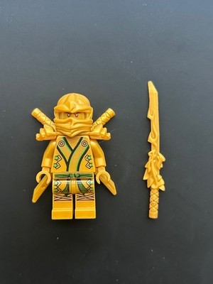 LEGO Ninjago Golden Ninja Lloyd The Final battle Minifigure Rare njo0073