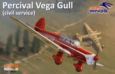Dora Wings DW72002 Vega Gull (civil service) 1/72 plastic kit