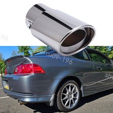 38-54mm Stainlesssteel Rear Exhaust Pipe Tail Muffler For 2006 Acura Rsx Type-s