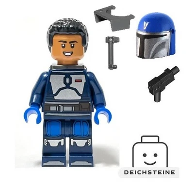 LEGO® Star Wars sw1259  Mandalorian Fleet Commander - Hair + Helm ⭐️ NEU ⭐️ - Bild 1 von 3