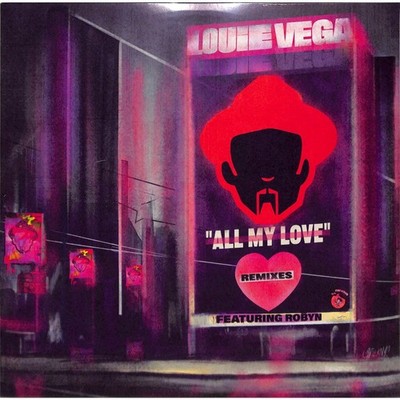 Louie Vega / ALL MY LOVE FEAT ROBYN (REMIXES) (2x12 inch) / Nervous Records / N