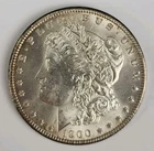 1900 Morgan Silver Dollar  90% SILVER  $1 Coin AU