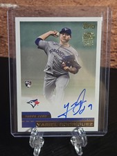 🔥Yariel Rodriguez 2024 Topps Archives 2000 Fan Favorites RC AUTO Blue Jays