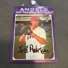 2020 Topps Heritage High Number Jose Rodriguez #THC-515 Chrome Purple Refractor