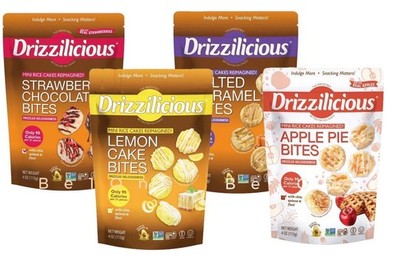 Drizzilicious Mini Rice Cake Bites 4oz 2-Pack - 4 Flavors