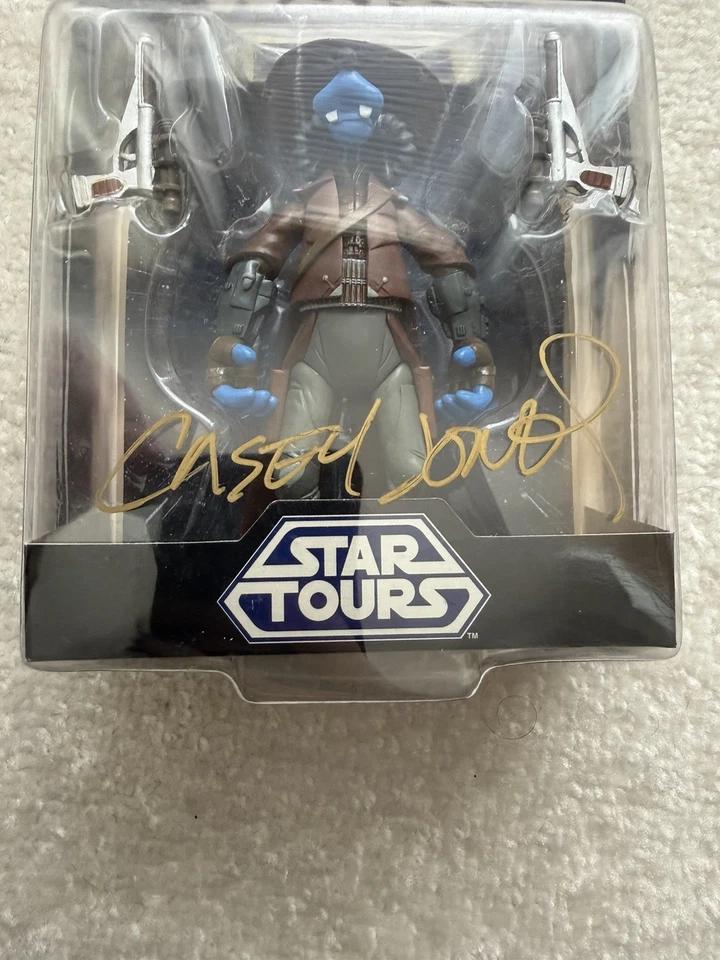 亲笔签名迪士尼乐园星球大战星球大战星球大战高飞 + 唐纳德系列 5 人物 — 第 3/4 张图片