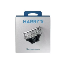 Harry's 5-Blade Men's Razor Blade Refills - 12 Cartridges - FAST SHIPPING!!!