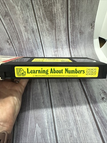 Sesame Street - Learning About Numbers VHS 1986 - Imagen 3 de 4