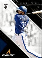 2021 Panini Chronicles Anderson Tejeda #20 Pinnacle Blue Texas Rangers 33A