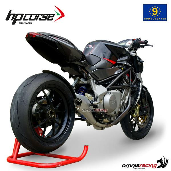 Auspuff HpCorse Hydroform satiniert zugelassen MV Agusta Brutale
