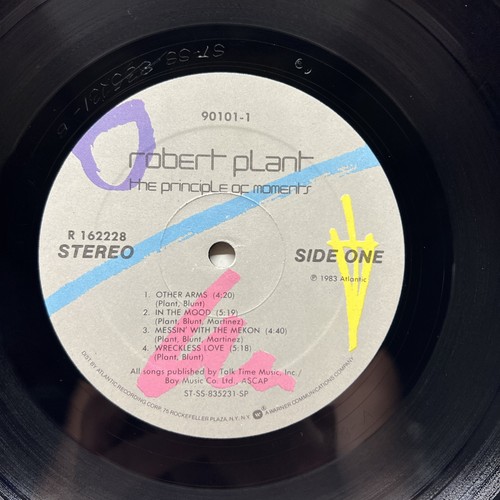 Robert Plant: The Principle Of Moments - Vinyl - 1983 - Atlantic 90101-1 - EXC - Picture 8 of 11
