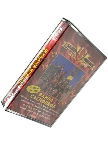 Banda Cachorros 12 Kilates Cassette Sealed 1997 Fonovisa Edición Limitada - Picture 3 of 4