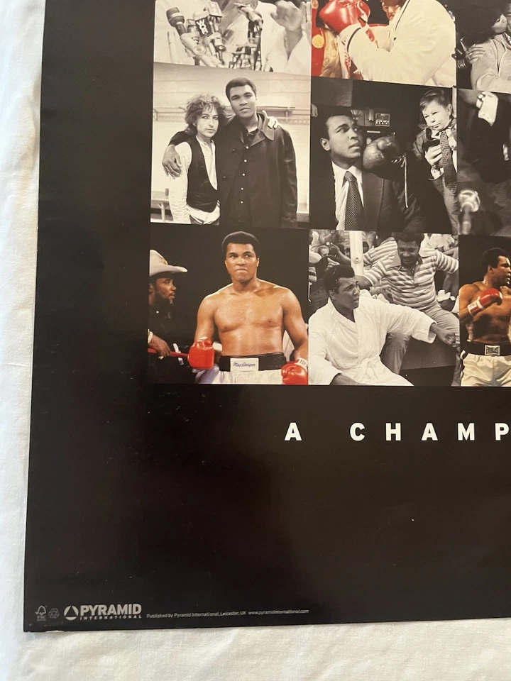 Muhammad Ali 24x36 Collage Poster A Champion A Poet A Legend Licensed Reprint - Image 3 of 4