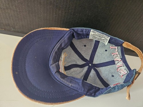 Levi Strauss Levi's denim hat adjustable blue one size - Picture 4 of 7