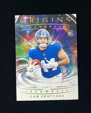 2025 Panini Origins  Football #123 Cam Skattebo RC Rookie New York Giants HD