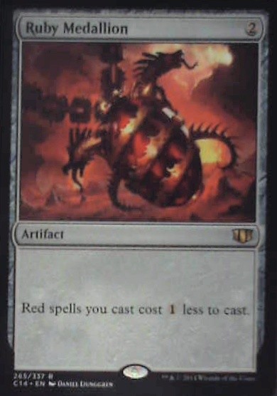 Ruby Medallion - Commander 2014: #265, Magic: The Gathering Nm C350