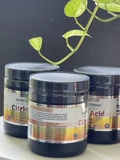 3 Bottles - Amazing Formulas Citric Acid Net 100G Each (100 Servings each)