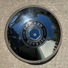 1 Genuine Original 48- 54 Packard 12-34 Round Dog Dish Hubcap Wheel Rim Hub Cap