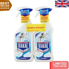 Classic 2-Pack Anti-Limescale Bath Spray, 675 ml - Eco-Friendly Cleaning 19.25 per litre