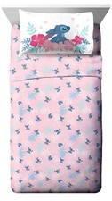 Lilo and Stitch 4 Piece Full Bed Linen Set Ultra Soft Microfiber Kids Bedding