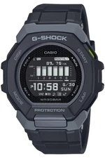 Unused CASIO G-SHOCK G-SQUAD GBD-300-1JF Black Bluetooth Men's Watch in Box