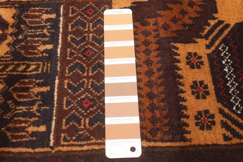 Vintage Hand-Knotted Area Rug 3'7" x 6'3" Traditional Wool Carpet - Picture 8 of 9