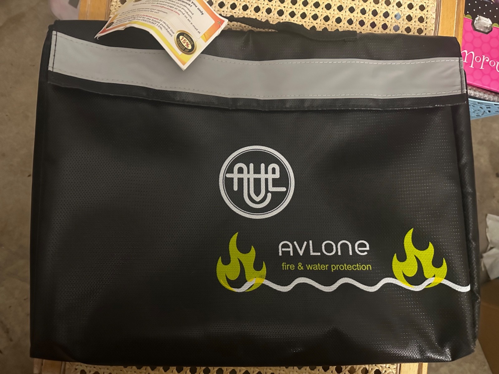 Avlone Fire & Water Protection Bag Fire/Waterproof Document Bag To Protect