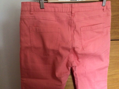 Intuition, Cropped Pants Size 14/16, Coral, Lovely Condition! - Picture 5 of 5