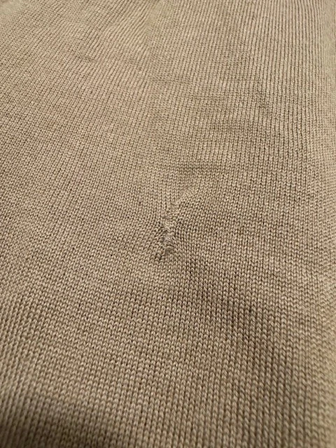 SUÉTER GOLA ALTA CAMELO LUXO ZEGNA US$ 395 Z - GRANDE - Imagem 4 de 4