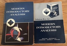 Modern Introductory Analysis Solution Key &St...