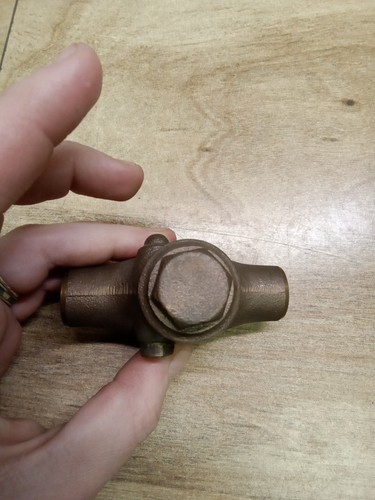 Ohio Brass 1/2" Swing Check Valve 125WSP 200WOG *Free Shipping * - Picture 5 of 7