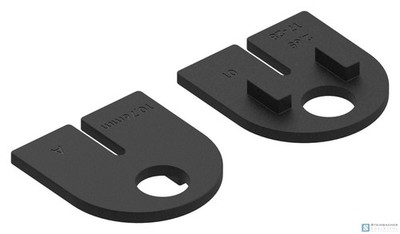 (10x) 1 Paar Gummi für Mod. 12, VSG-Glas 10,76mm | STEINBACHER 