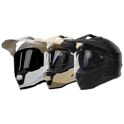 Spada Nitride Plain Adventure Motorradhelm ECE ACU zugelassen Motorraddeckel