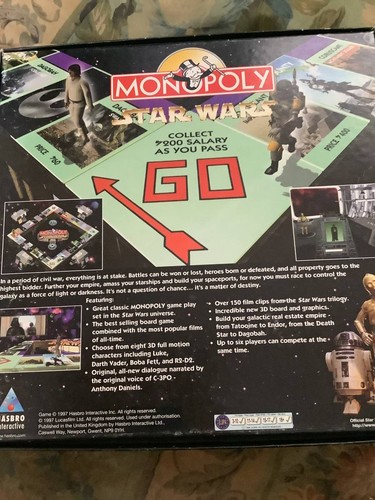 Win Star Wars Monopoly Japanese Version Collector s Edition - 第 2/3 張圖片