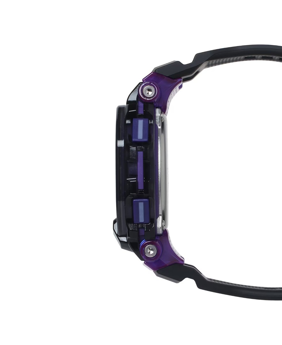Casio G-SHOCK Black/Purple Men's Watch - GBD200SM-1A6 for