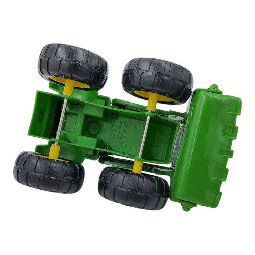 John Deere Front End Loader ERTL TOMY Plastic Green Yellow Farm Equipment - Picture 5 of 6