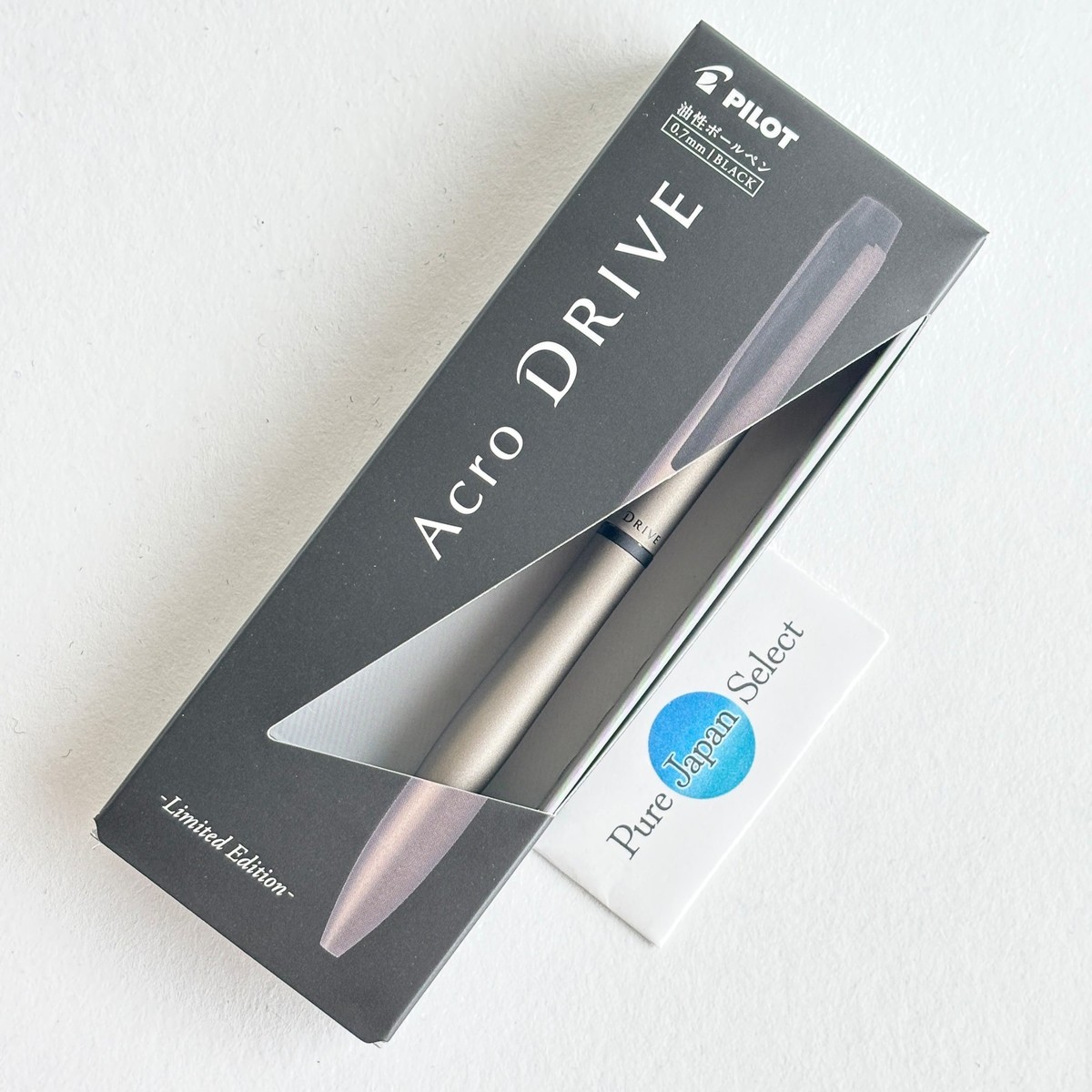 筆記具 PILOT ACRODRIVE Limited-Edition GRAY Pilot Acro Drive 10th Anniversary Limited DESSERT COPPER Ballpoint