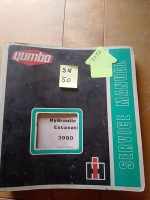 Yummy Hydraulikbagger 3980 Serviceanleitung