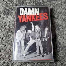 Damn Yankees Self-Titled Cassette 1990 Warner Bros. Rock Hair Metal