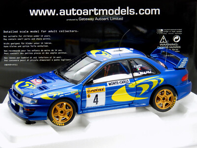1/18 Subaru Impreza WRC #4 Monte Carlo Liatti/Pons AUTOart 89791