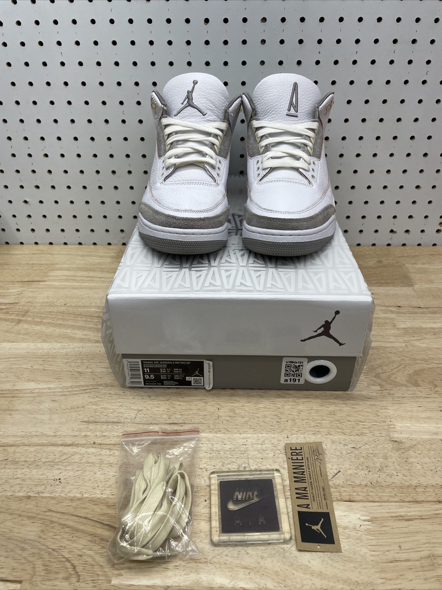 シューズ(女性用) A Ma Maniere x Nike Air Jordan 3 26cm A Ma Maniére X Wmns Jordan 3 Retro SP 'Raised By Women