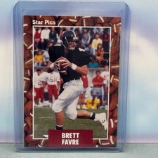 1991 Star Pics Brett Favre RC #65 HOF Rookie