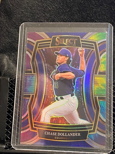 Chase Dollander 2024 Select - Phenomenon - Tie-Dye #12/25 #5 Rockies