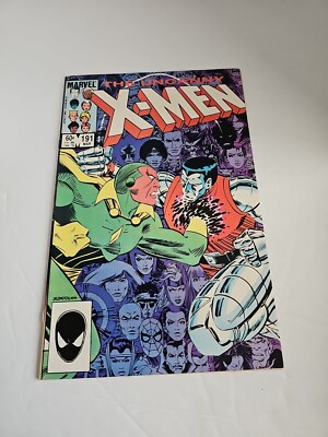 Uncanny X-Men #191   First Appearance of Nimrod   Marvel 1985