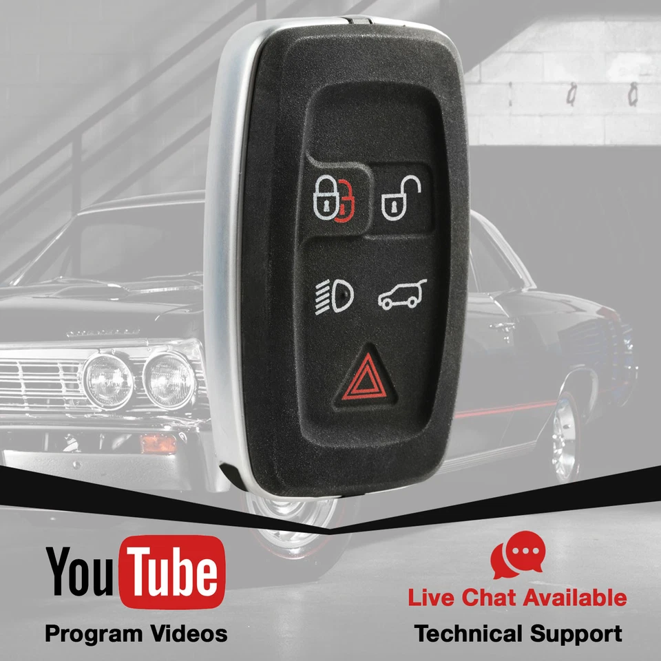 Key Fob for 2010 2011 2012 2013 2014 2015 Land Rover Range Rover (KOBJTF10A) Foto 3 de 4